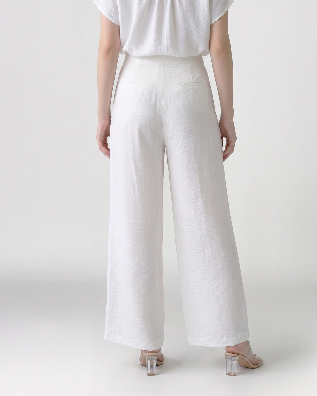 Pantalón Mujer Ignacia Palazzo Blanco Ludovica