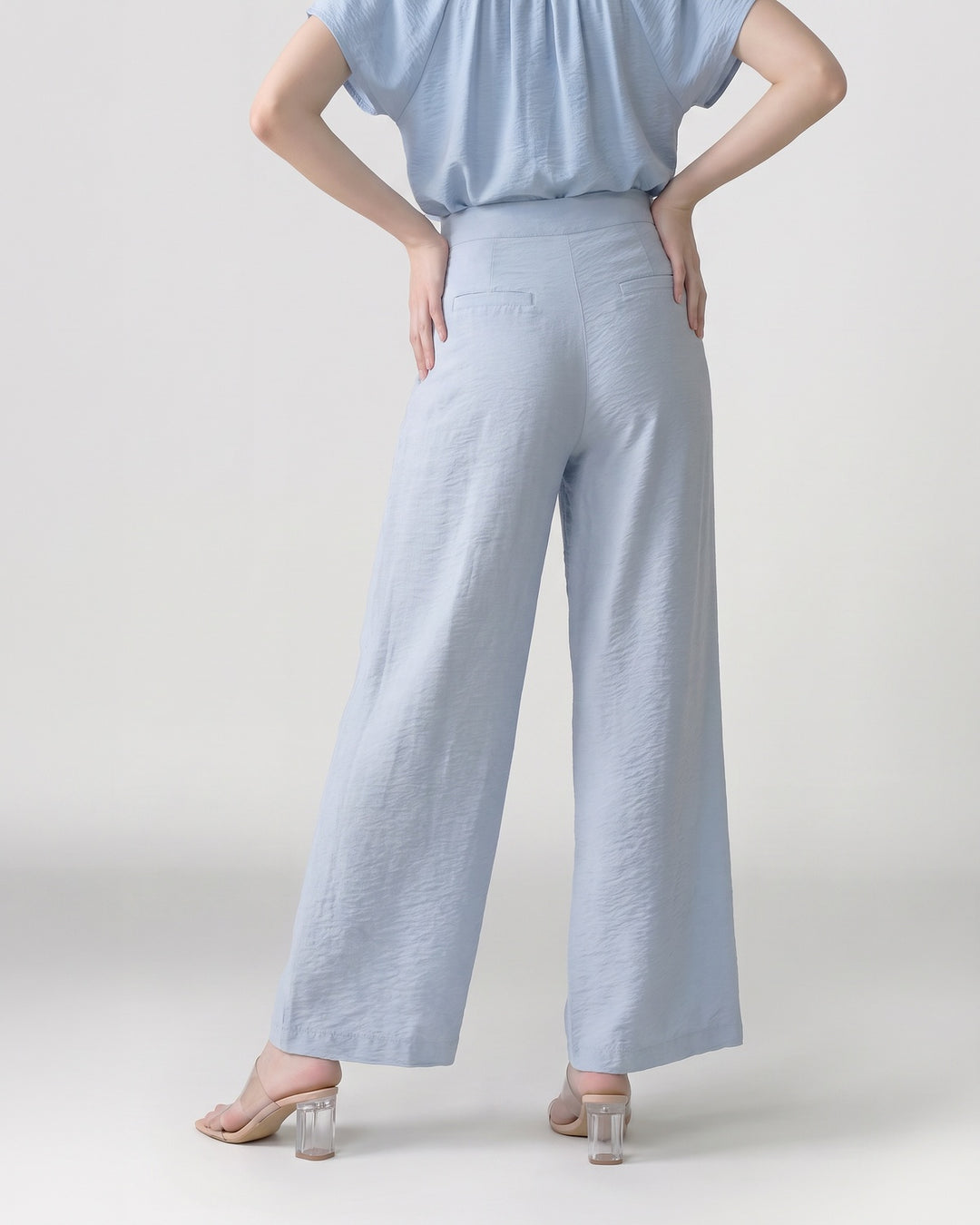 Pantalón Mujer Ignacia Palazzo Celeste Ludovica