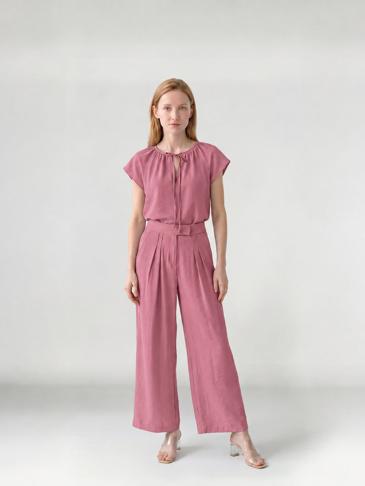 Pantalón Mujer Ignacia Palazzo Malva Ludovica