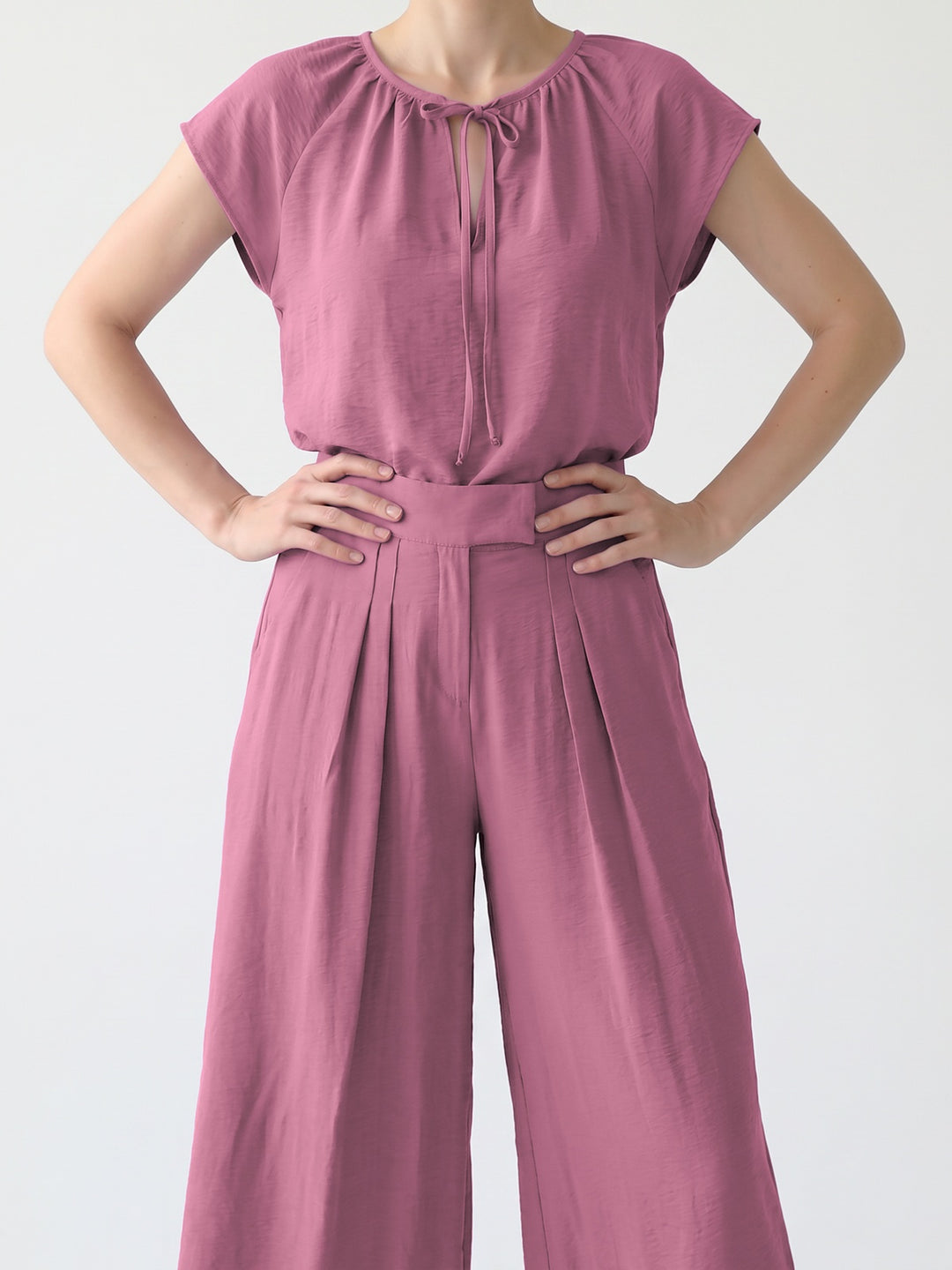 Pantalón Mujer Ignacia Palazzo Malva Ludovica