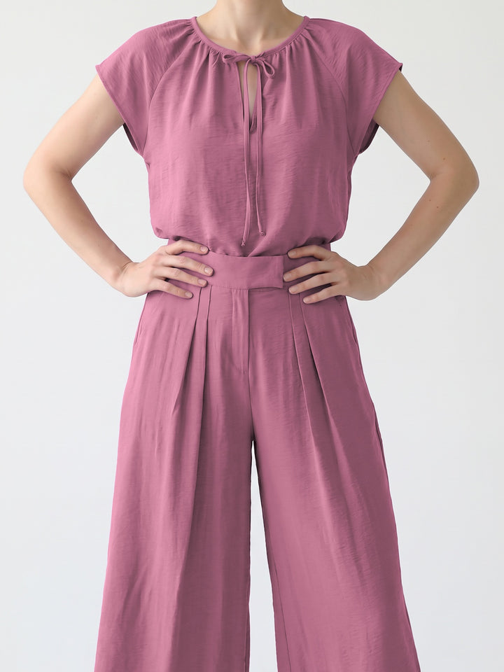 Pantalón Mujer Ignacia Palazzo Malva Ludovica