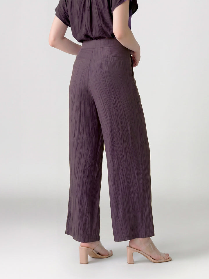 Pantalón Mujer Agustina Palazzo Uva Ludovica