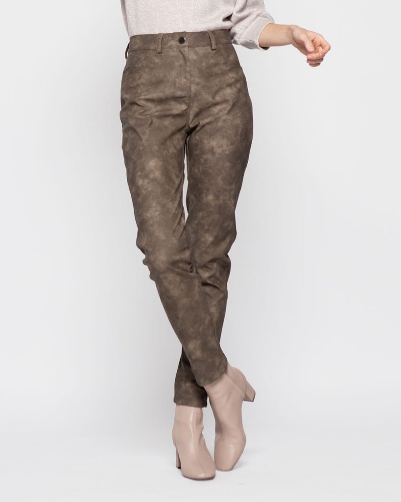 Pantalon Mujer Gazania Cafe Ludovica