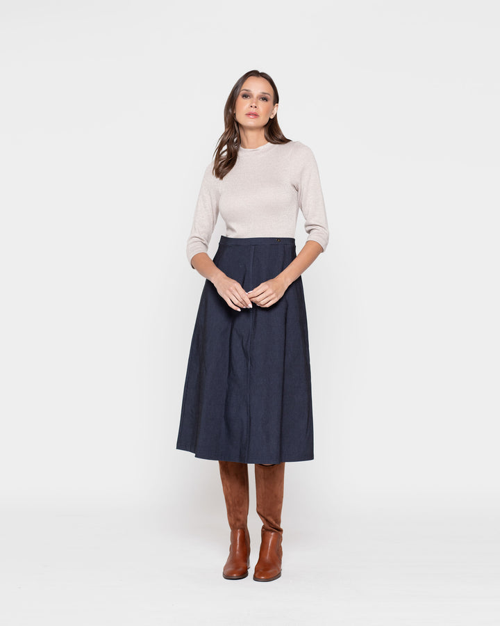 Vestido Mujer Azalea Beige Ludovica