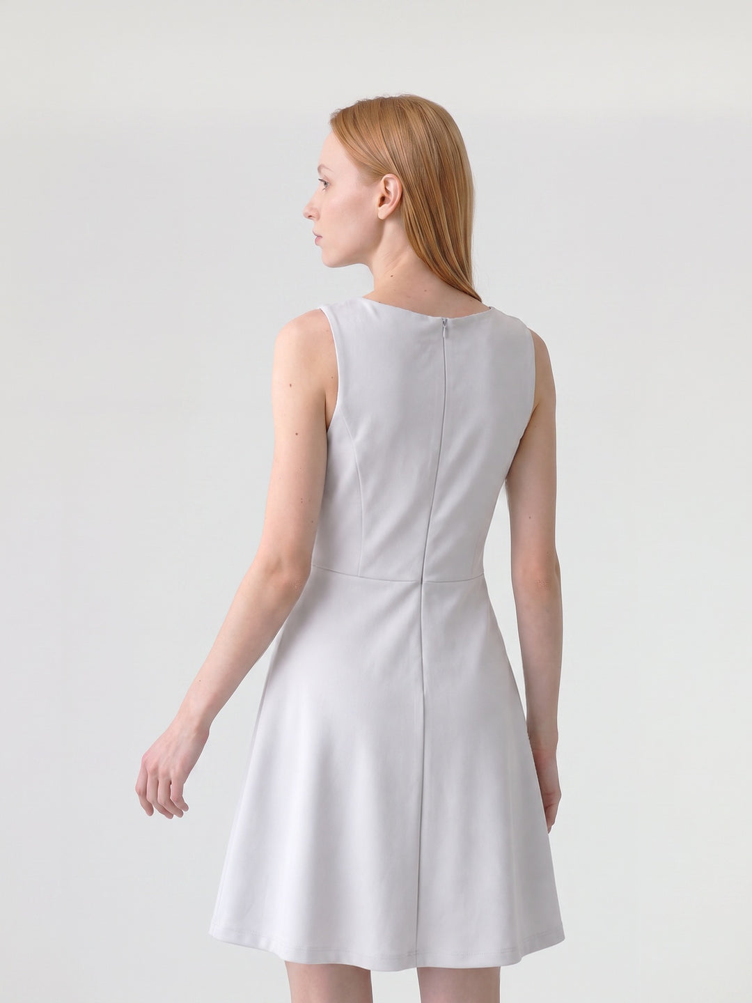 Vestido Mujer Josefina con Tabla Panna Ludovica