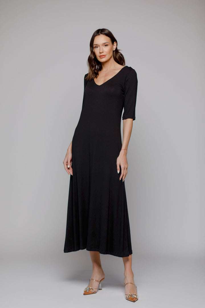 VESTIDO GAIA NEGRO