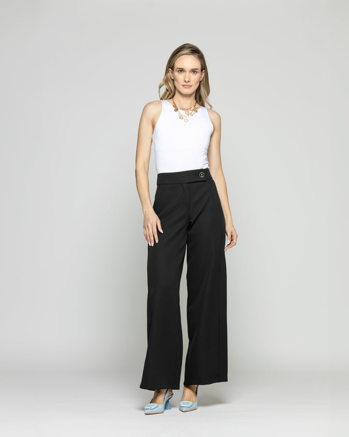 Body Mujer Lantana Escote Redondo Sin Mangas Blanco Ludovica