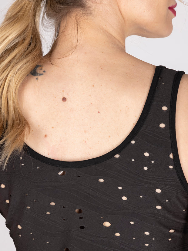 Polera Clavellina Negro