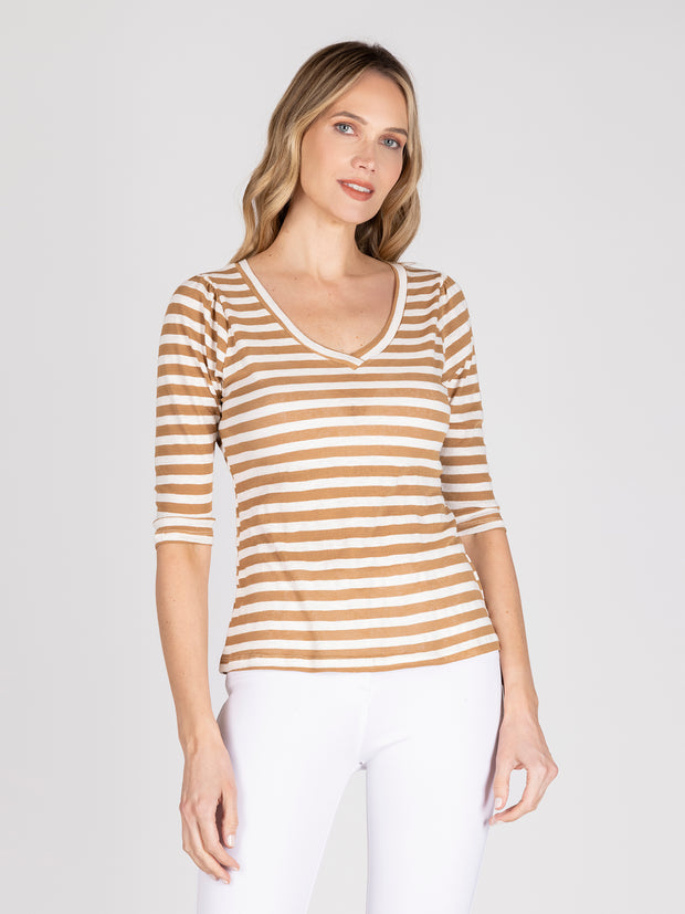 Polera Muérdago Camel