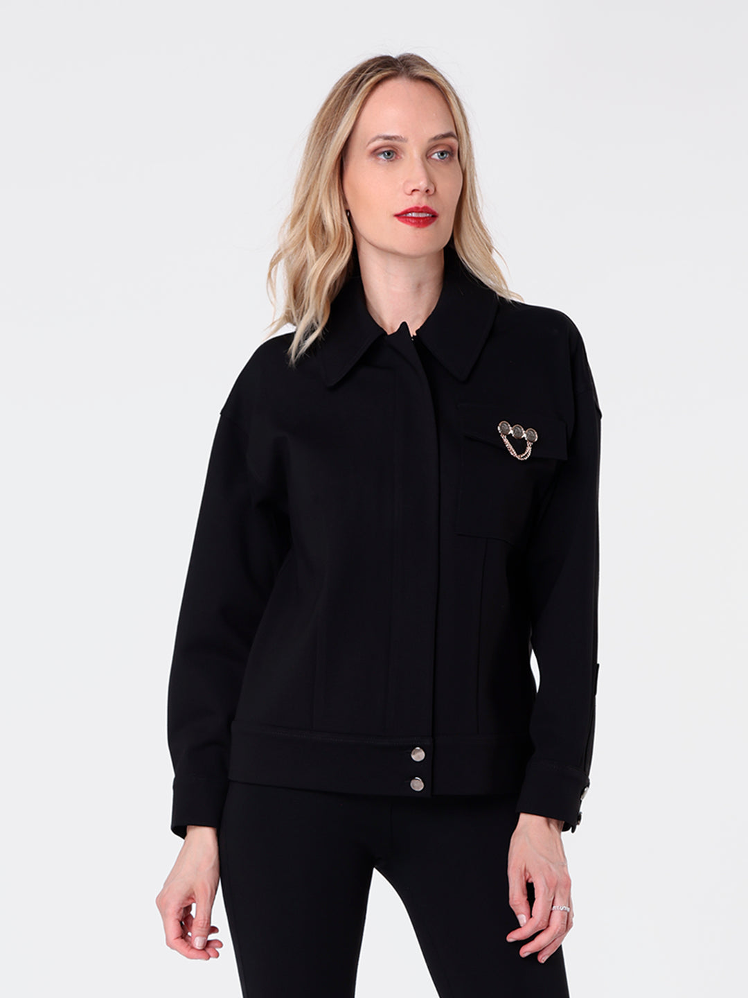 Chaqueta Margarita Negra Ludovica