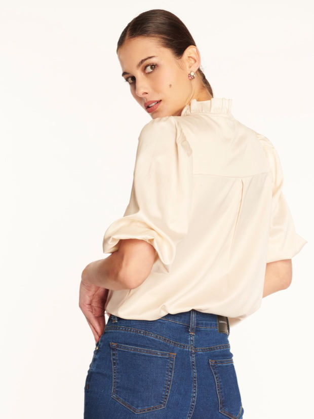 Blusa Aliso Nude Ludovica