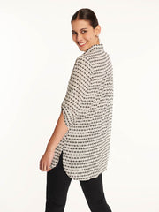 Blusa Camelia Off White Ludovica