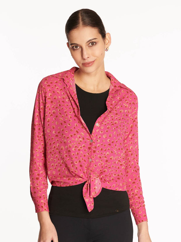 Blusa Azucena Fucsia Ludovica
