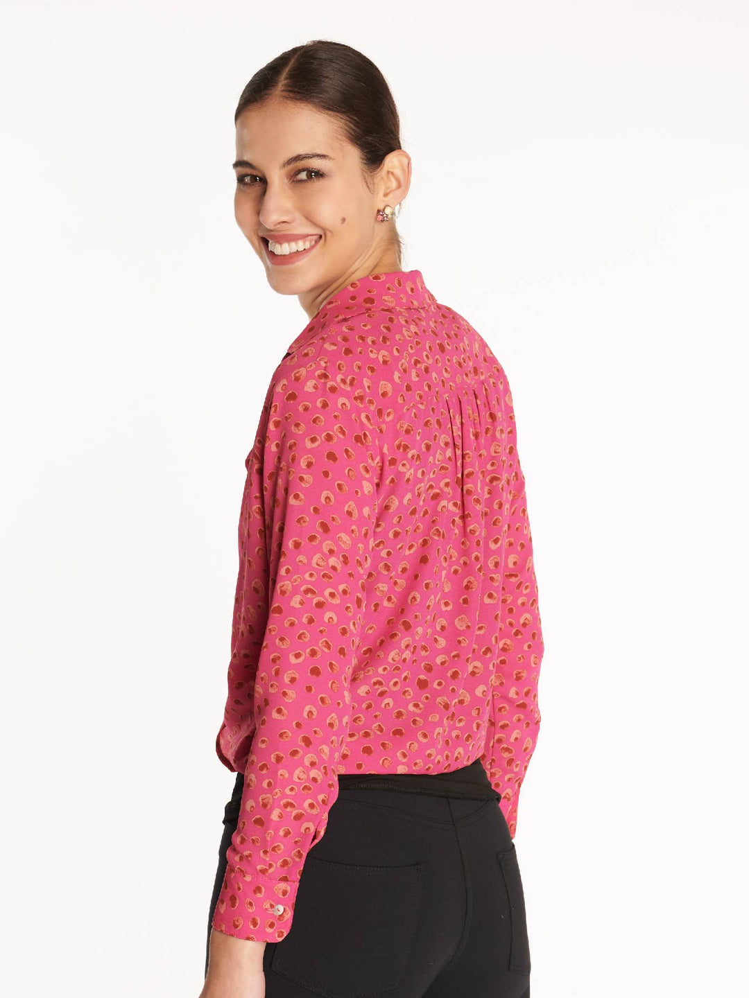 Blusa Azucena Fucsia Ludovica