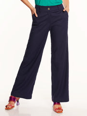 Pantalón Orquidea Azul Marino Ludovica