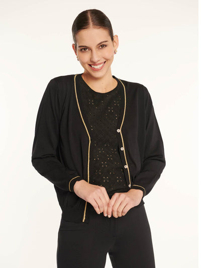 Sweater Astromelia Negro Ludovica